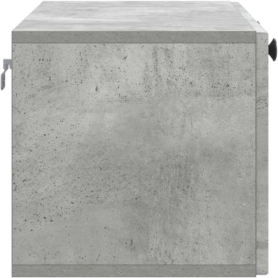TV staliukas Sieninė TV spintelė Betono pilka 78,5 x 31 x 30 cm