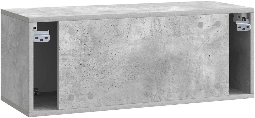 TV staliukas Sieninė TV spintelė Betono pilka 78,5 x 31 x 30 cm