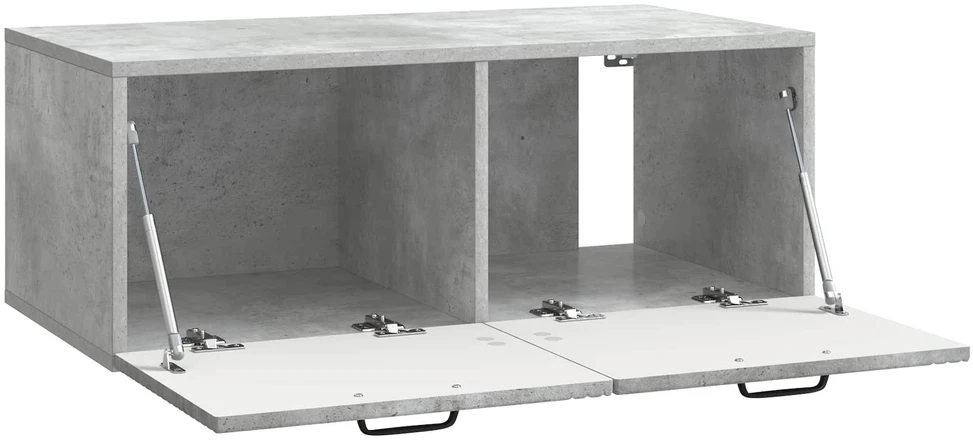TV staliukas Sieninė TV spintelė Betono pilka 78,5 x 41 x 30 cm