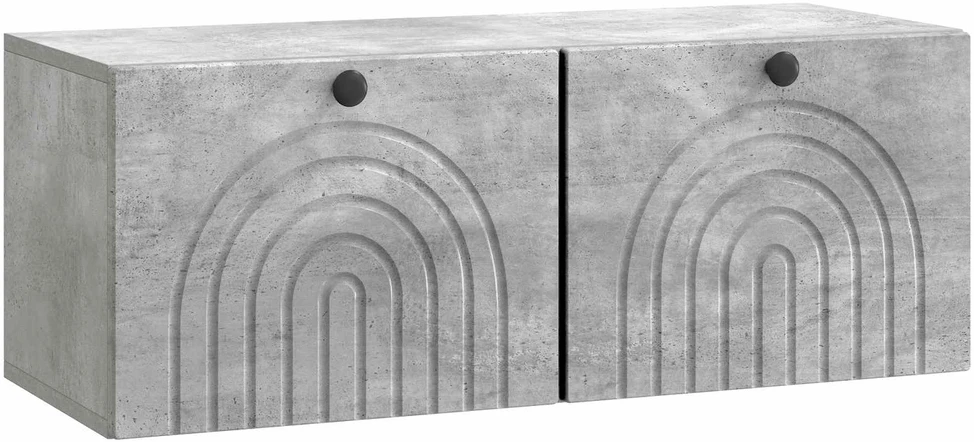 TV staliukas Sieninė TV spintelė Betono pilka 78,5 x 31 x 30 cm