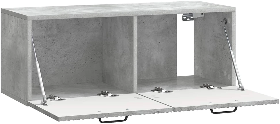TV staliukas Sieninė TV spintelė Betono pilka 78,5 x 31 x 30 cm