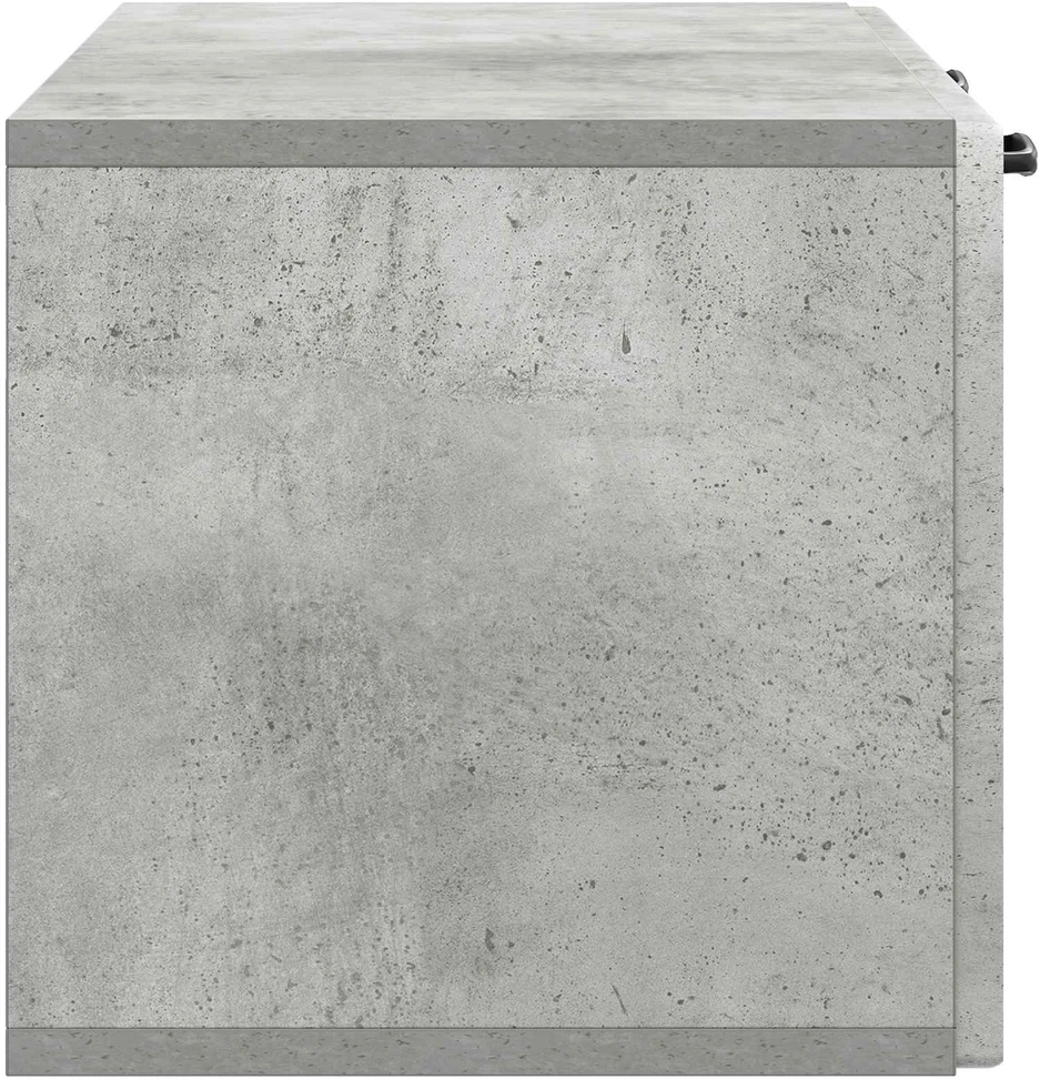 TV staliukas Sieninė TV spintelė Betono pilka 78,5 x 31 x 30 cm