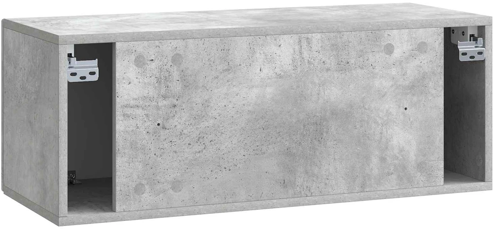 TV staliukas Sieninė TV spintelė Betono pilka 78,5 x 31 x 30 cm