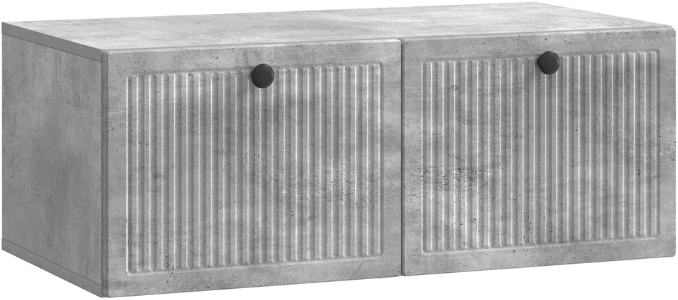 TV staliukas Sieninė TV spintelė Betono pilka 78,5 x 41 x 30 cm