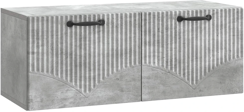 TV staliukas Sieninė TV spintelė Betono pilka 78,5 x 31 x 30 cm