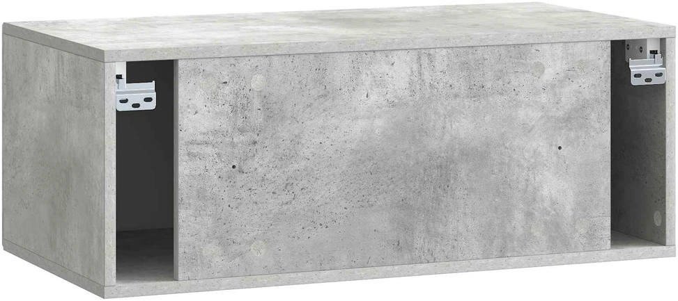 TV staliukas Sieninė TV spintelė Betono pilka 78,5 x 41 x 30 cm