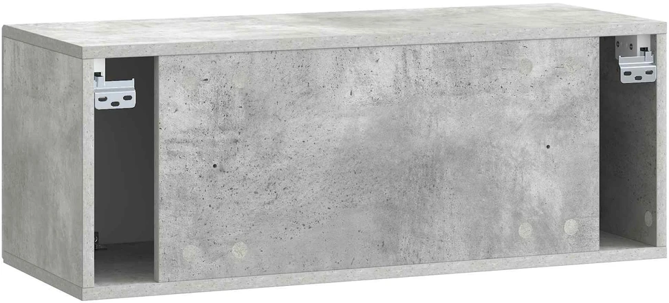 TV staliukas Sieninė TV spintelė Betono pilka 78,5 x 31 x 30 cm