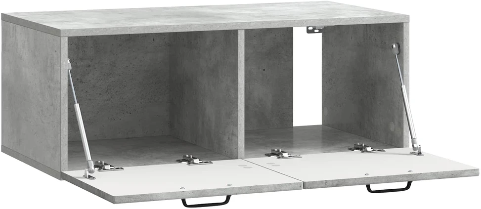 TV staliukas Sieninė TV spintelė Betono pilka 78,5 x 41 x 30 cm