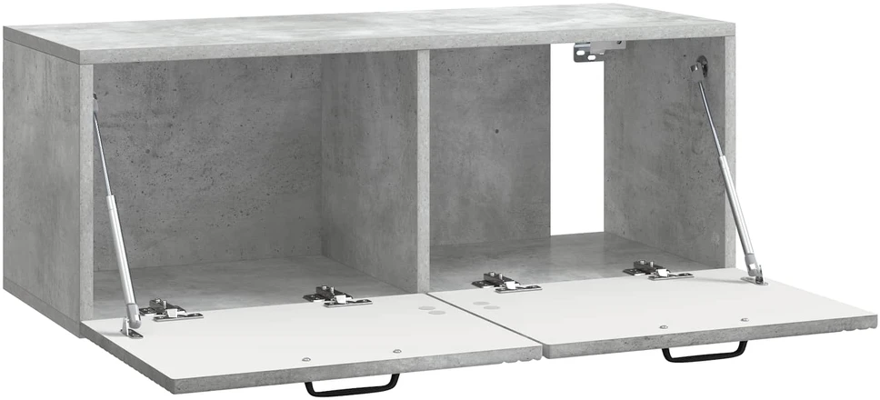 TV staliukas Sieninė TV spintelė Betono pilka 78,5 x 31 x 30 cm
