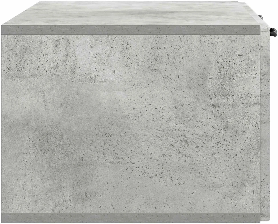 TV staliukas Sieninė TV spintelė Betono pilka 78,5 x 41 x 30 cm