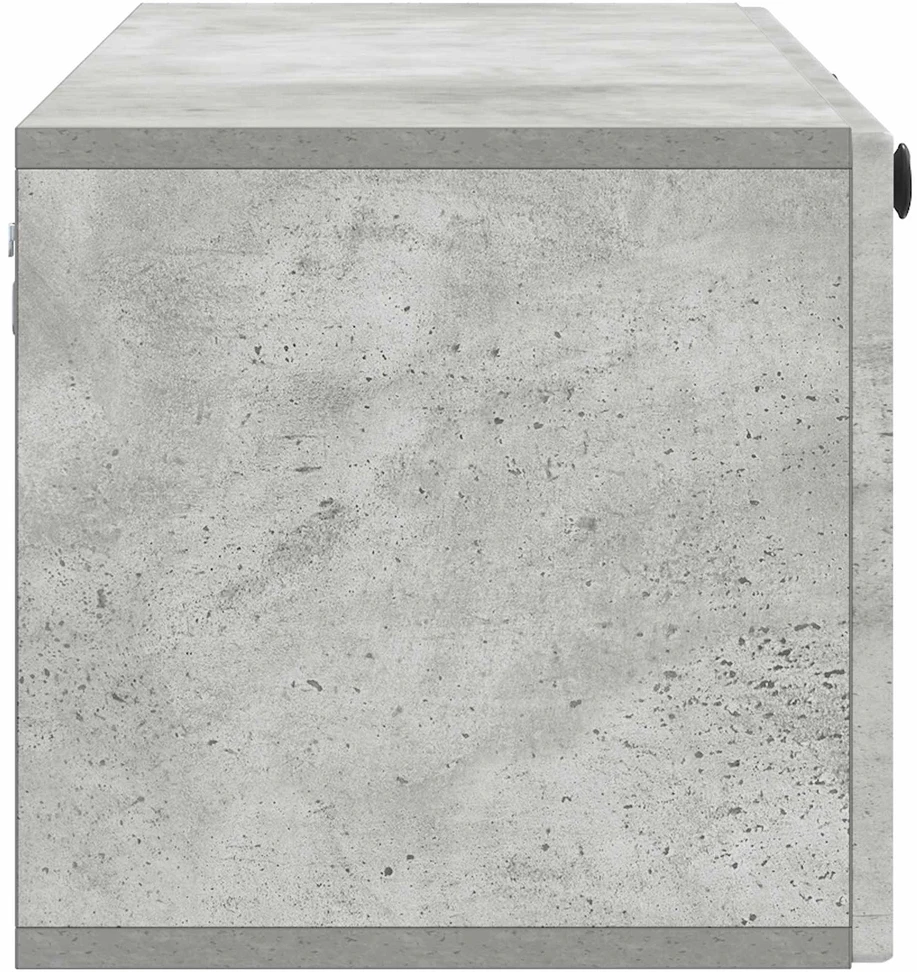 TV staliukas Sieninė TV spintelė Betono pilka 98 x 31 x 30 cm