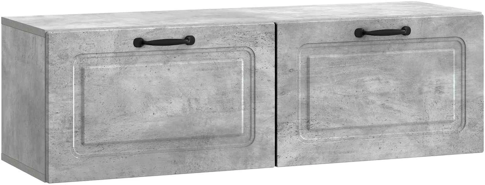 TV staliukas Sieninė TV spintelė Betono pilka 98 x 31 x 30 cm