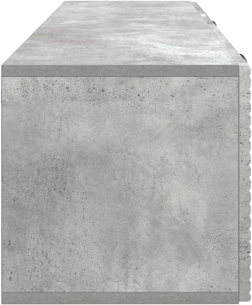 TV staliukas Sieninė TV spintelė Betono pilka 98 x 31 x 30 cm