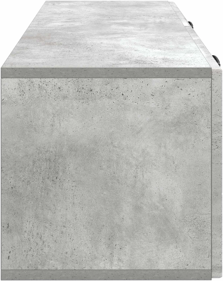 TV staliukas Sieninė TV spintelė Betono pilka 98 x 31 x 30 cm
