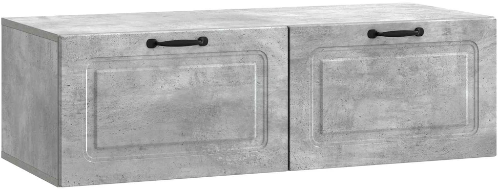 TV staliukas Sieninė TV spintelė Betono pilka 98 x 41 x 30 cm