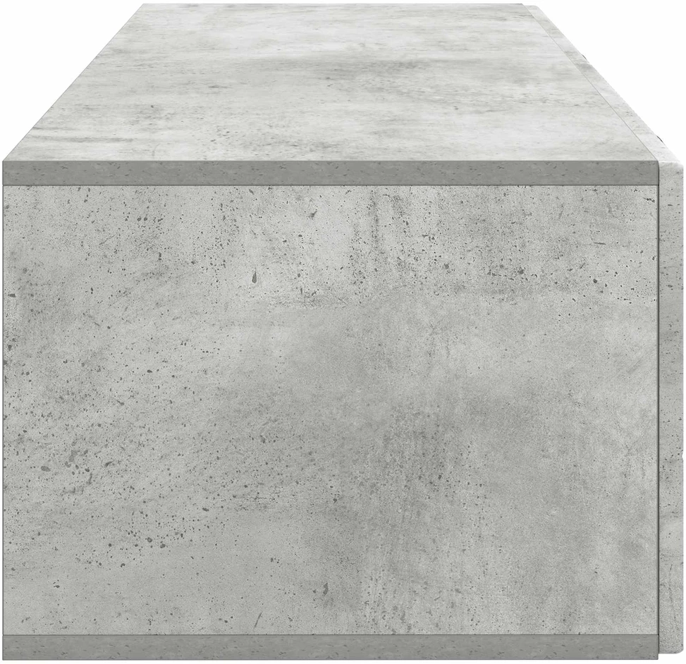 TV staliukas Sieninė TV spintelė Betono pilka 98 x 41 x 30 cm