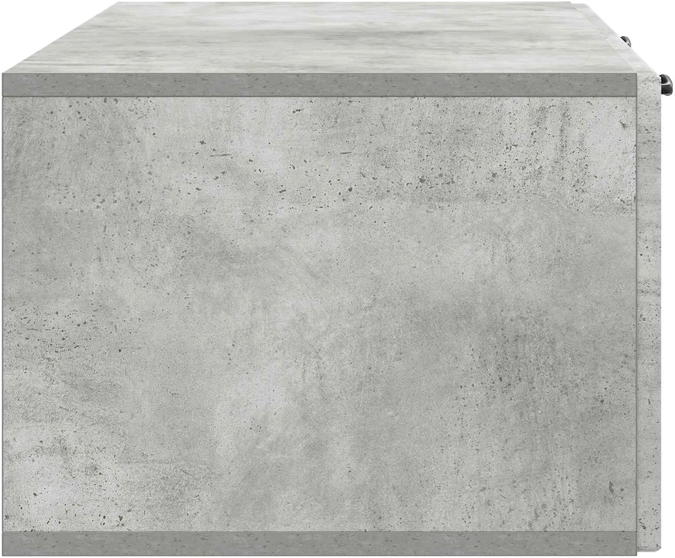 TV staliukas Sieninė TV spintelė Betono pilka 98 x 41 x 30 cm