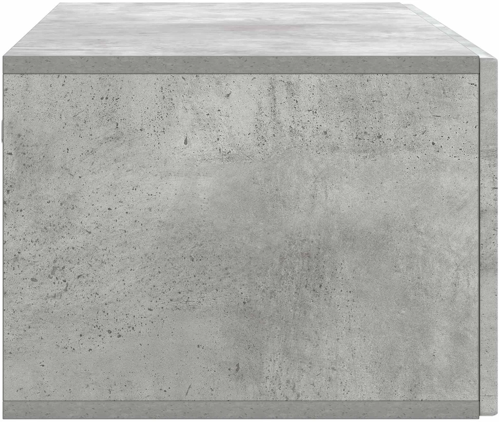 TV staliukas Sieninė TV spintelė Betono pilka 98 x 41 x 30 cm