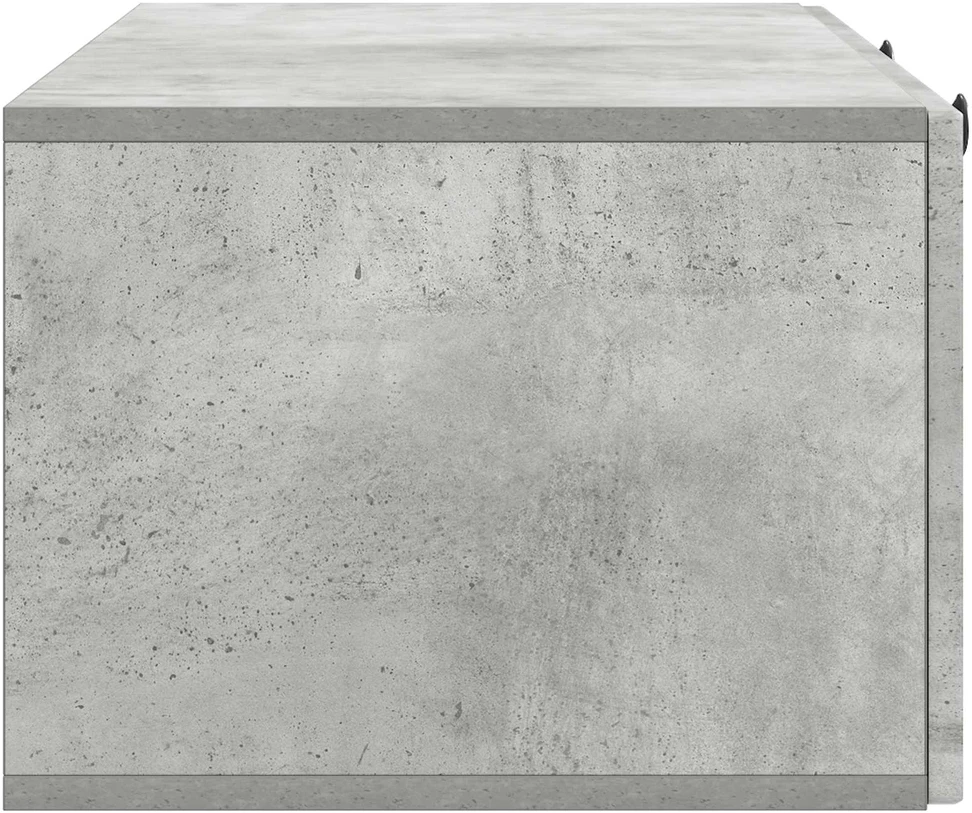 TV staliukas Sieninė TV spintelė Betono pilka 99 x 41 x 30 cm