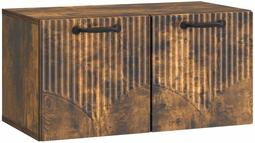 TV staliukas Sieninė TV spintelė Dūminio ąžuolo 59,5 x 31 x 30 cm