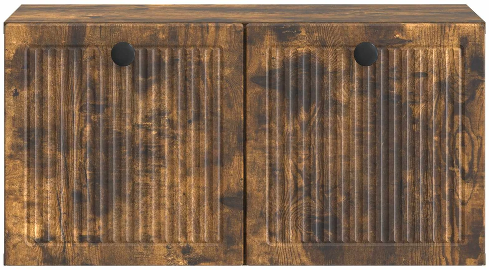 TV staliukas Sieninė TV spintelė Dūminio ąžuolo 59,5 x 31 x 30 cm