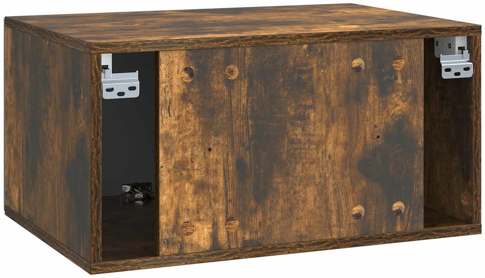 TV staliukas Sieninė TV spintelė Dūminio ąžuolo 59,5 x 41 x 30 cm