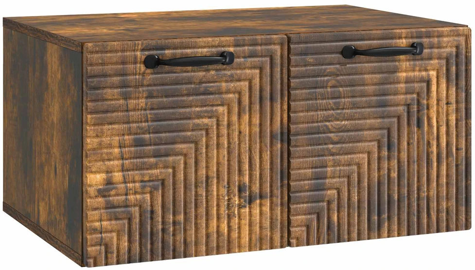 TV staliukas Sieninė TV spintelė Dūminio ąžuolo 59,5 x 41 x 30 cm