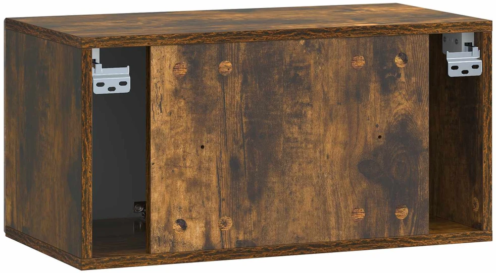 TV staliukas Sieninė TV spintelė Dūminio ąžuolo 59,5 x 31 x 30 cm