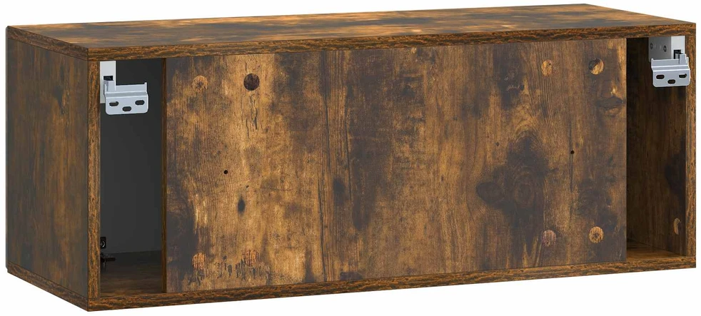 TV staliukas Sieninė TV spintelė Dūminio ąžuolo 78,5 x 31 x 30 cm