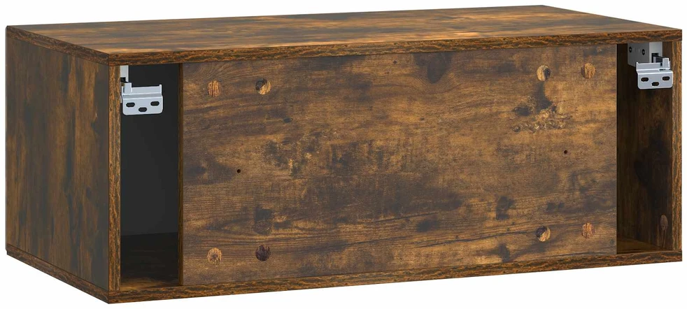 TV staliukas Sieninė TV spintelė Dūminio ąžuolo 78,5 x 41 x 30 cm