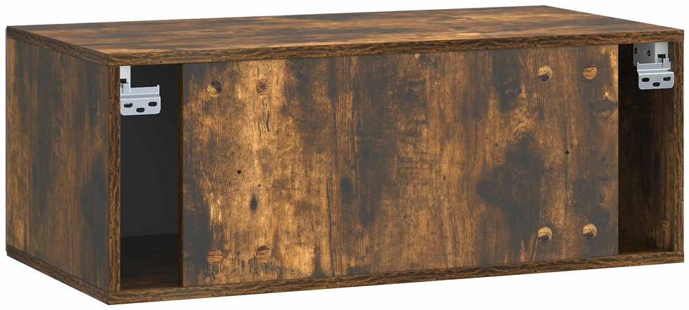 TV staliukas Sieninė TV spintelė Dūminio ąžuolo 78,5 x 41 x 30 cm