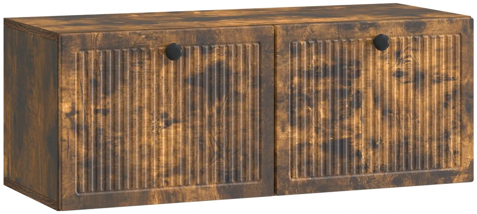 TV staliukas Sieninė TV spintelė Dūminio ąžuolo 78,5 x 31 x 30 cm
