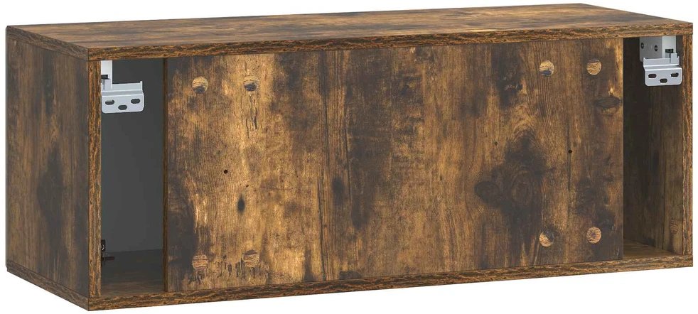 TV staliukas Sieninė TV spintelė Dūminio ąžuolo 78,5 x 31 x 30 cm