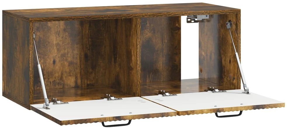 TV staliukas Sieninė TV spintelė Dūminio ąžuolo 78,5 x 31 x 30 cm