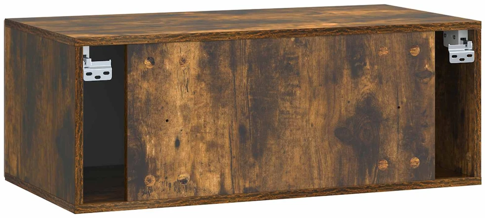 TV staliukas Sieninė TV spintelė Dūminio ąžuolo 78,5 x 41 x 30 cm