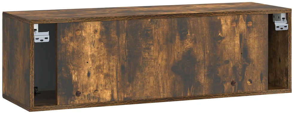 TV staliukas Sieninė TV spintelė Dūminio ąžuolo 98 x 31 x 30 cm