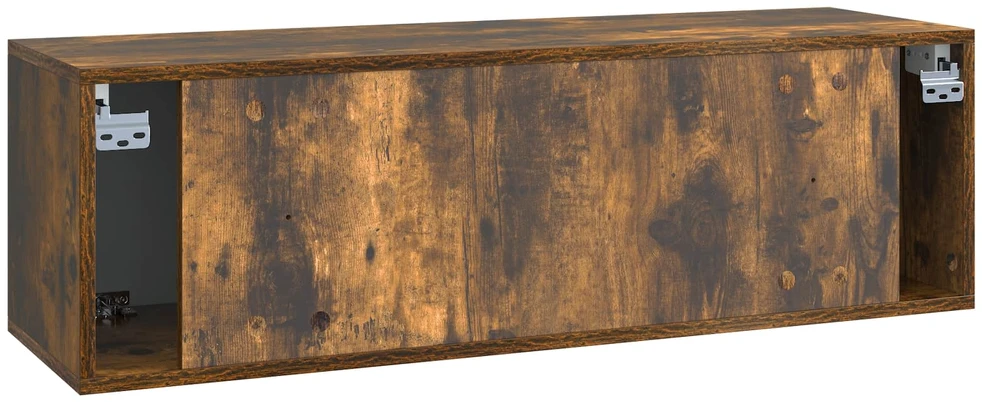 TV staliukas Sieninė TV spintelė Dūminio ąžuolo 98 x 31 x 30 cm