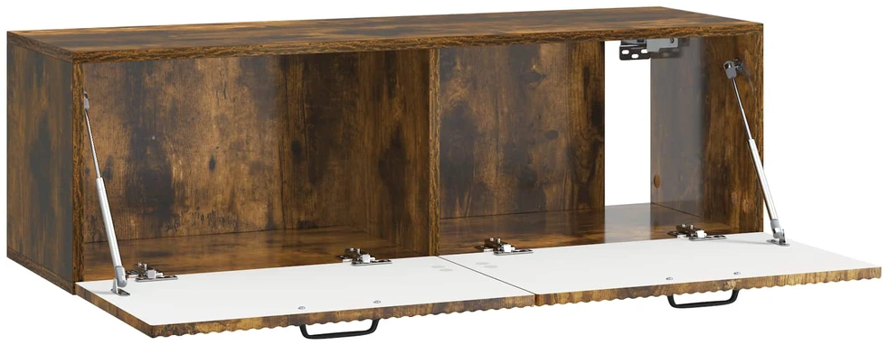 TV staliukas Sieninė TV spintelė Dūminio ąžuolo 98 x 31 x 30 cm