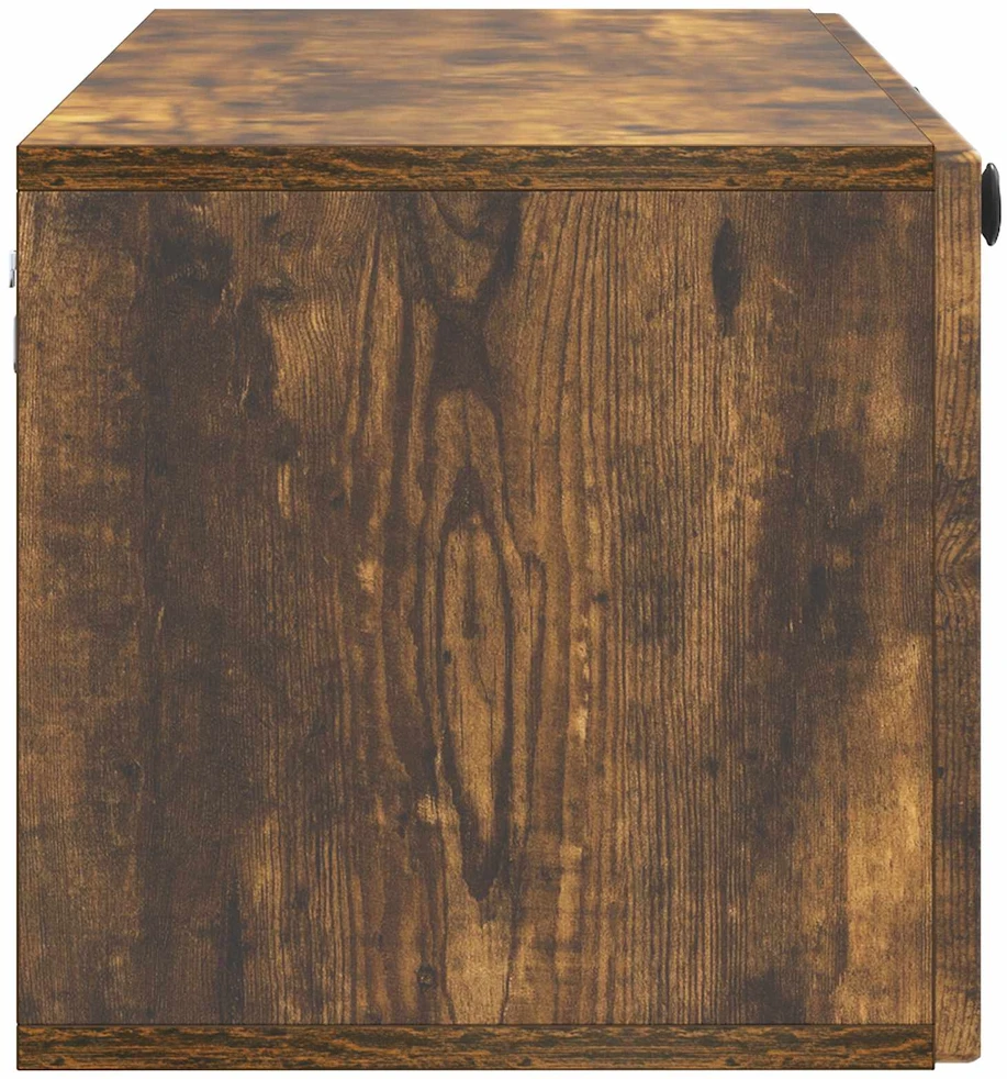 TV staliukas Sieninė TV spintelė Dūminio ąžuolo 98 x 31 x 30 cm