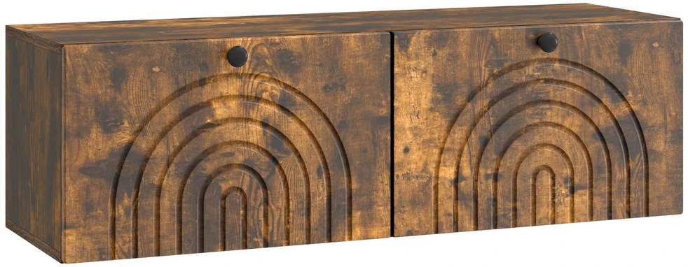 Sieninė TV spintelė Dūminio ąžuolo 98 x 31 x 30 cm