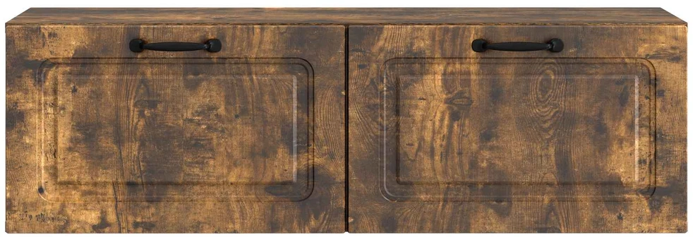 TV staliukas Sieninė TV spintelė Dūminio ąžuolo 98 x 31 x 30 cm