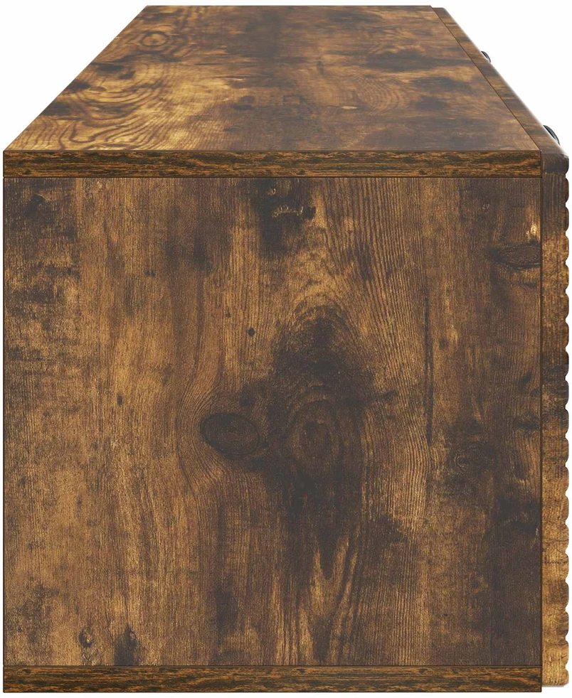 TV staliukas Sieninė TV spintelė Dūminio ąžuolo 98 x 31 x 30 cm