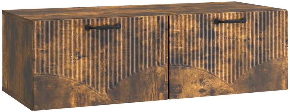 TV staliukas Sieninė TV spintelė Dūminio ąžuolo 98 x 41 x 30 cm