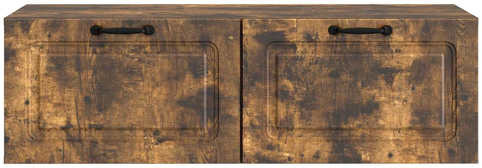 TV staliukas Sieninė TV spintelė Dūminio ąžuolo 98 x 41 x 30 cm