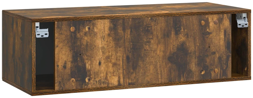 TV staliukas Sieninė TV spintelė Dūminio ąžuolo 98 x 41 x 30 cm