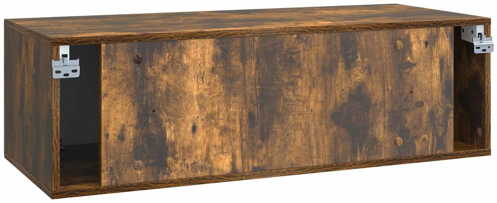 TV staliukas Sieninė TV spintelė Dūminio ąžuolo 98 x 41 x 30 cm
