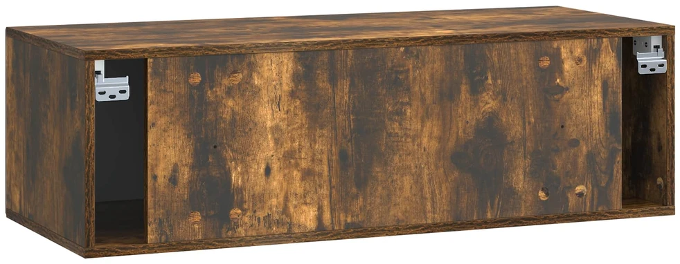 TV staliukas Sieninė TV spintelė Dūminio ąžuolo 98 x 41 x 30 cm