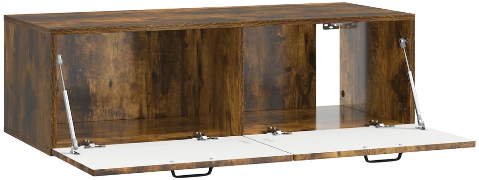 TV staliukas Sieninė TV spintelė Dūminio ąžuolo 98 x 41 x 30 cm