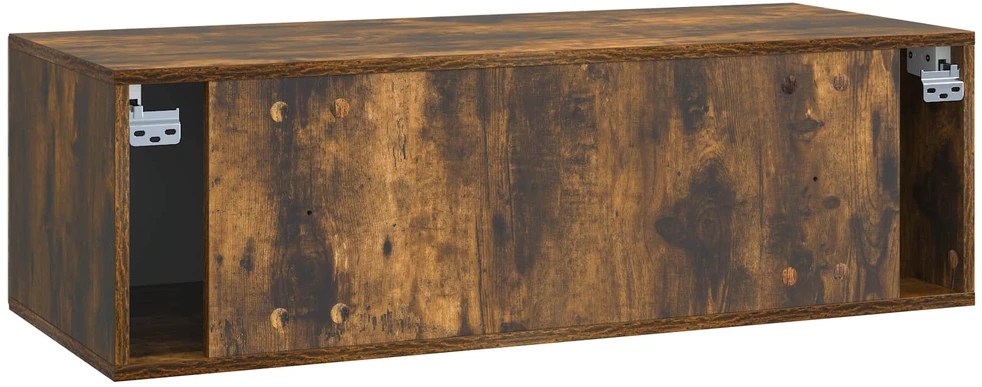 TV staliukas Sieninė TV spintelė Dūminio ąžuolo 98 x 41 x 30 cm
