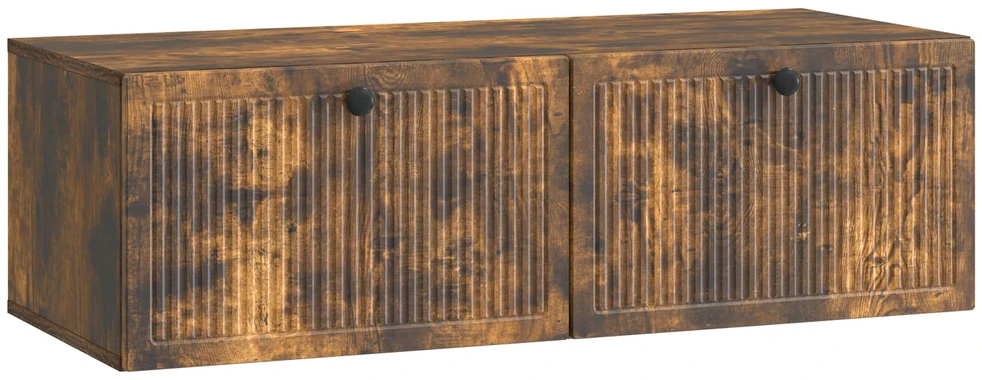 TV staliukas Sieninė TV spintelė Dūminio ąžuolo 98 x 41 x 30 cm